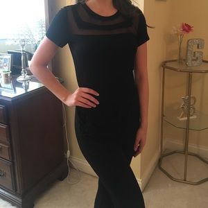 Black backless jumpsuit